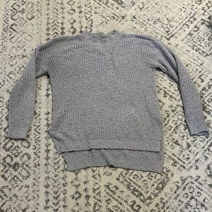 Grey oversized sweater